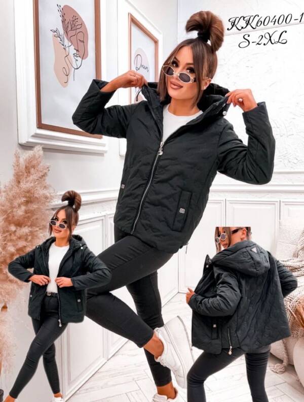 Kurtki damskie cienki Roz S-2XL, 1 Kolor Paczka 5 szt